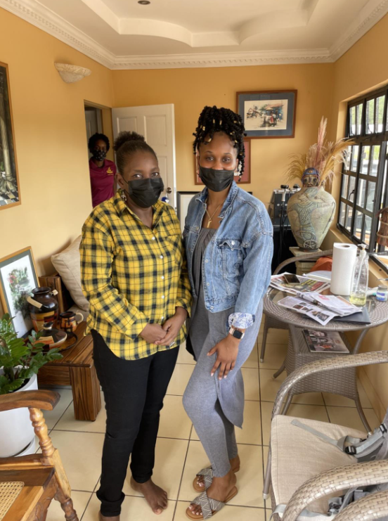 Image of two women