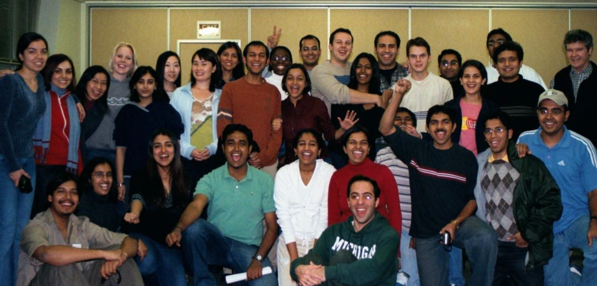 Group photo of ISA founding members in early 2000s