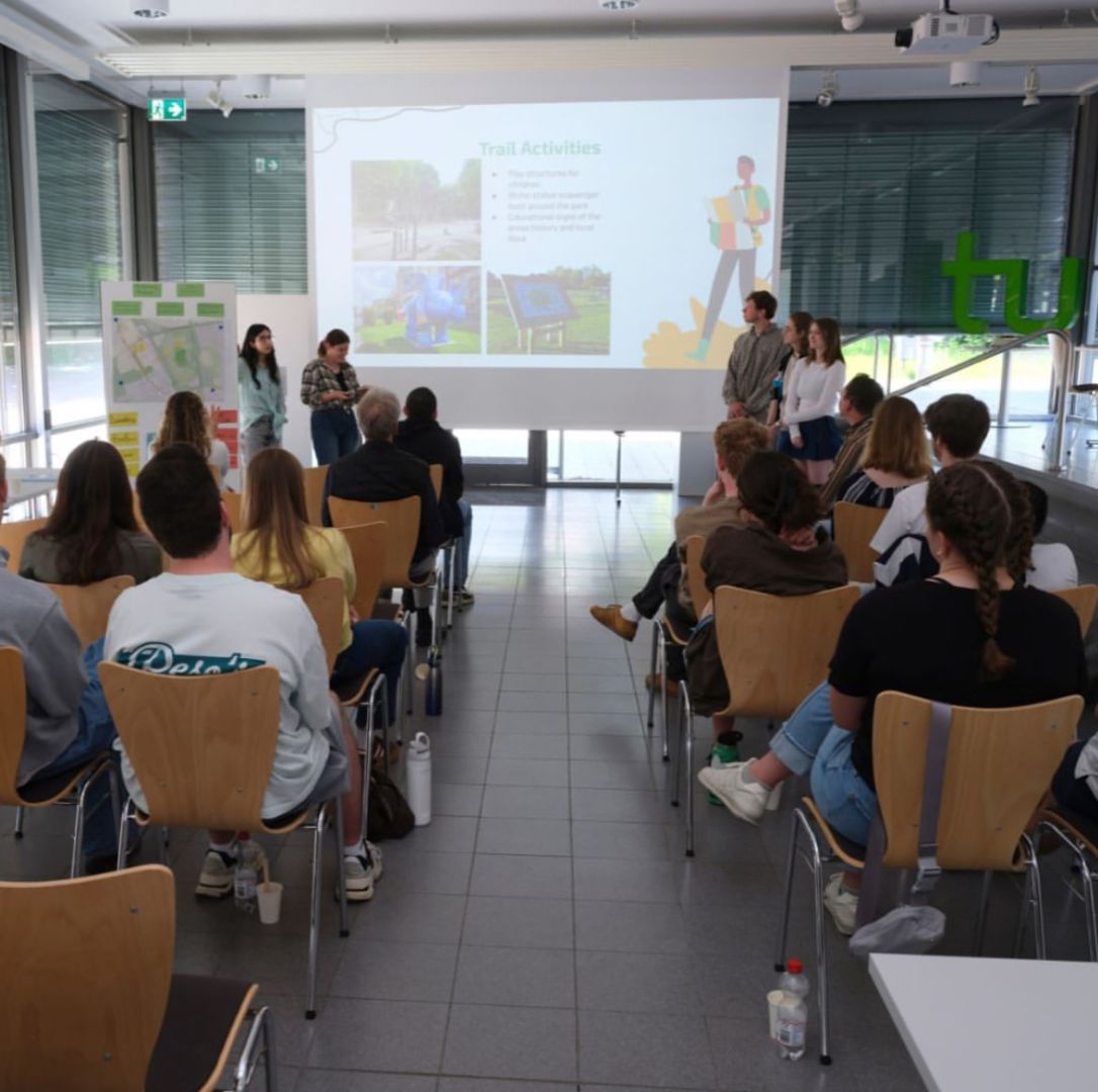 Students in a workshop