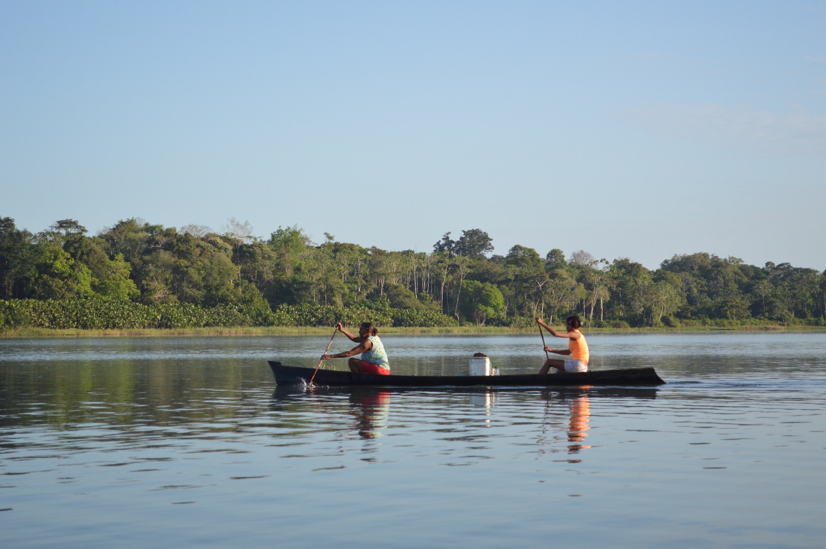 Fishing community in the Brazilian Amazon. Photo: Laura Castro-Diaz 