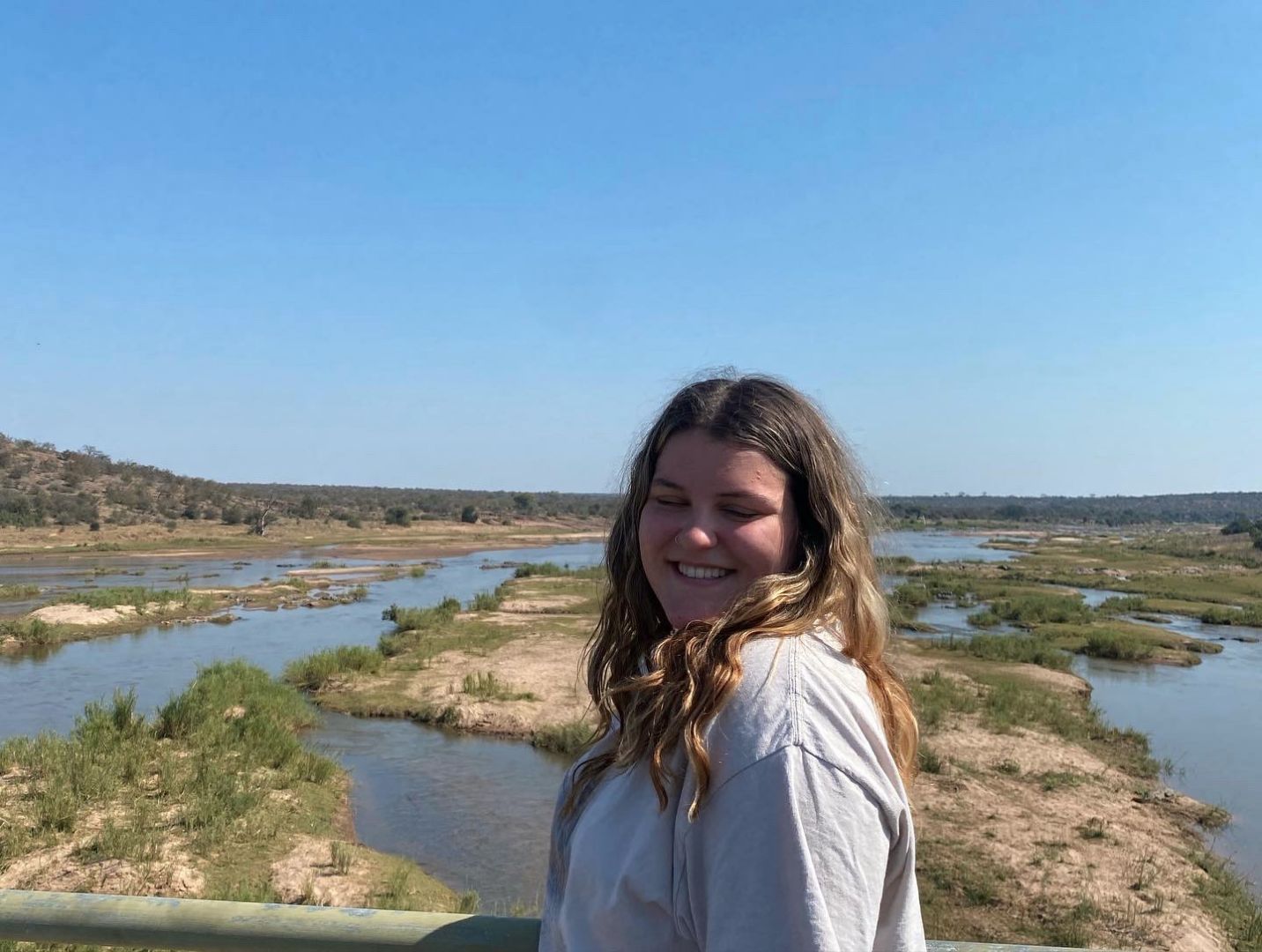 Kenna near water hole in South Africa