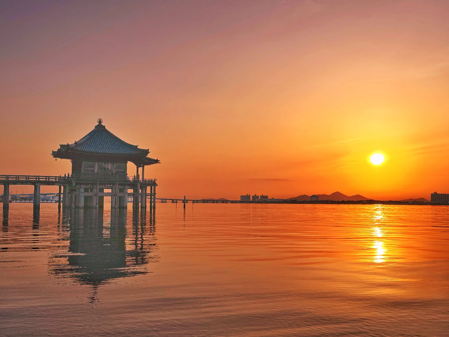 Umikido as seen at sunrise