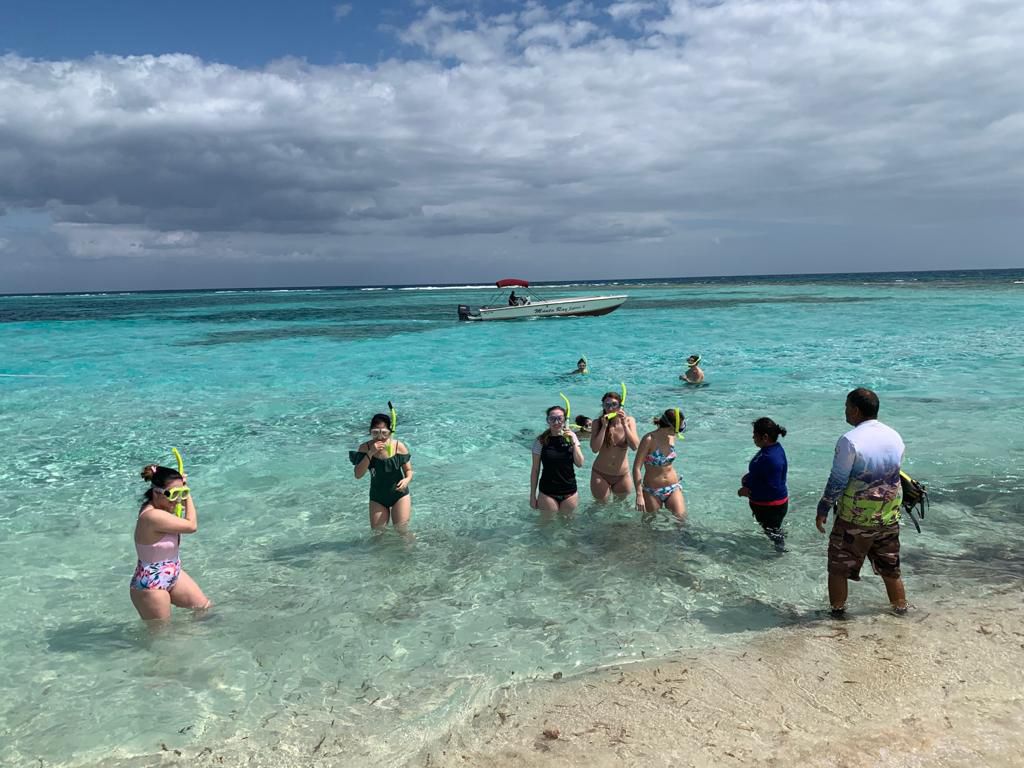 Snorkeling in Belize