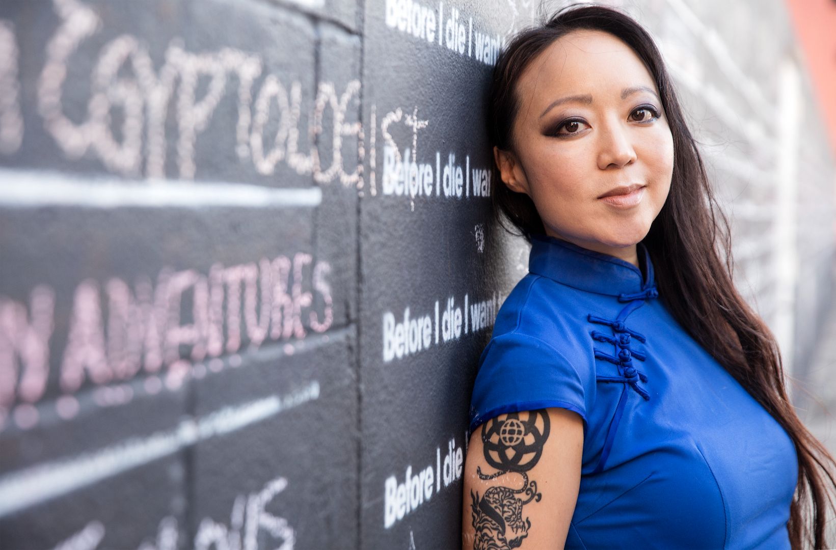 Headshot of Candy Chang, photo by Cary Norton