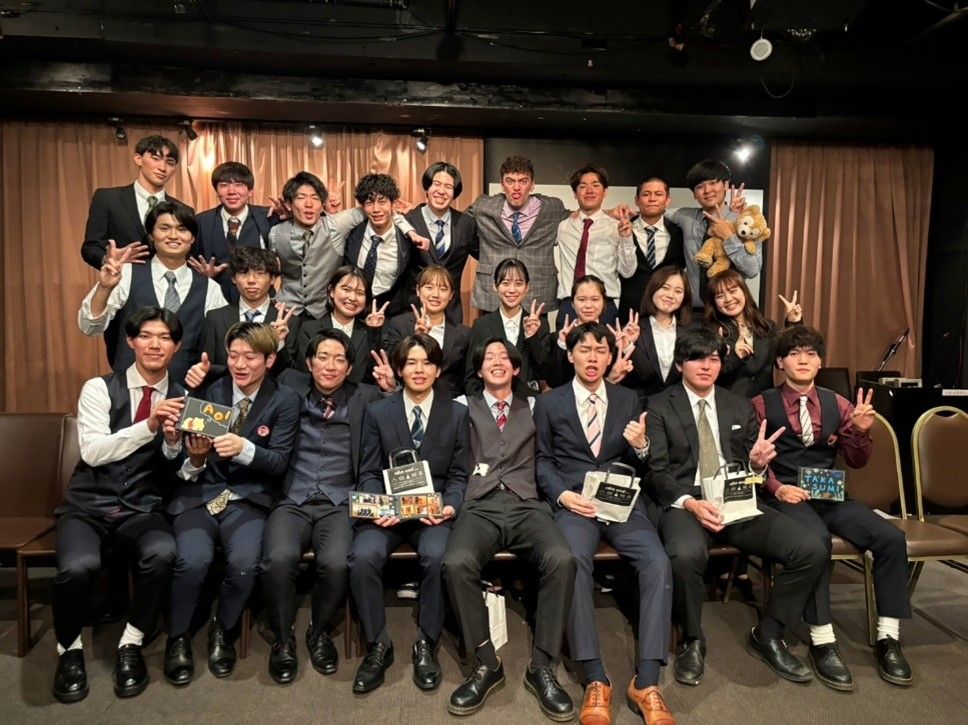 Group shot of students at the U of Ryukyus