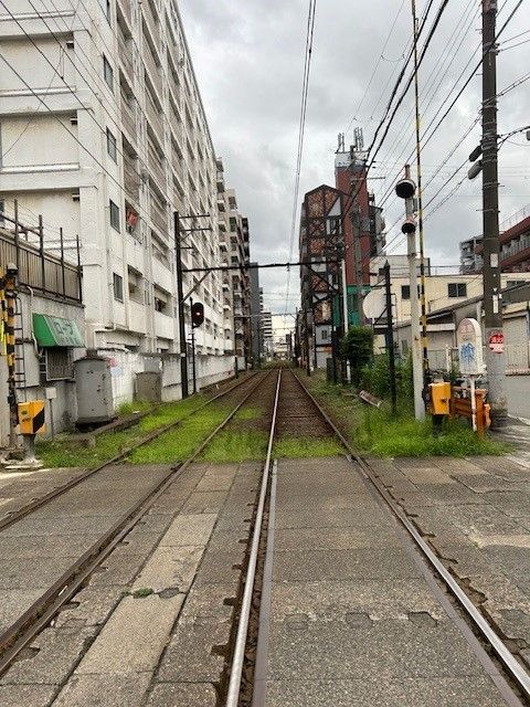 Railway tracks in Japan