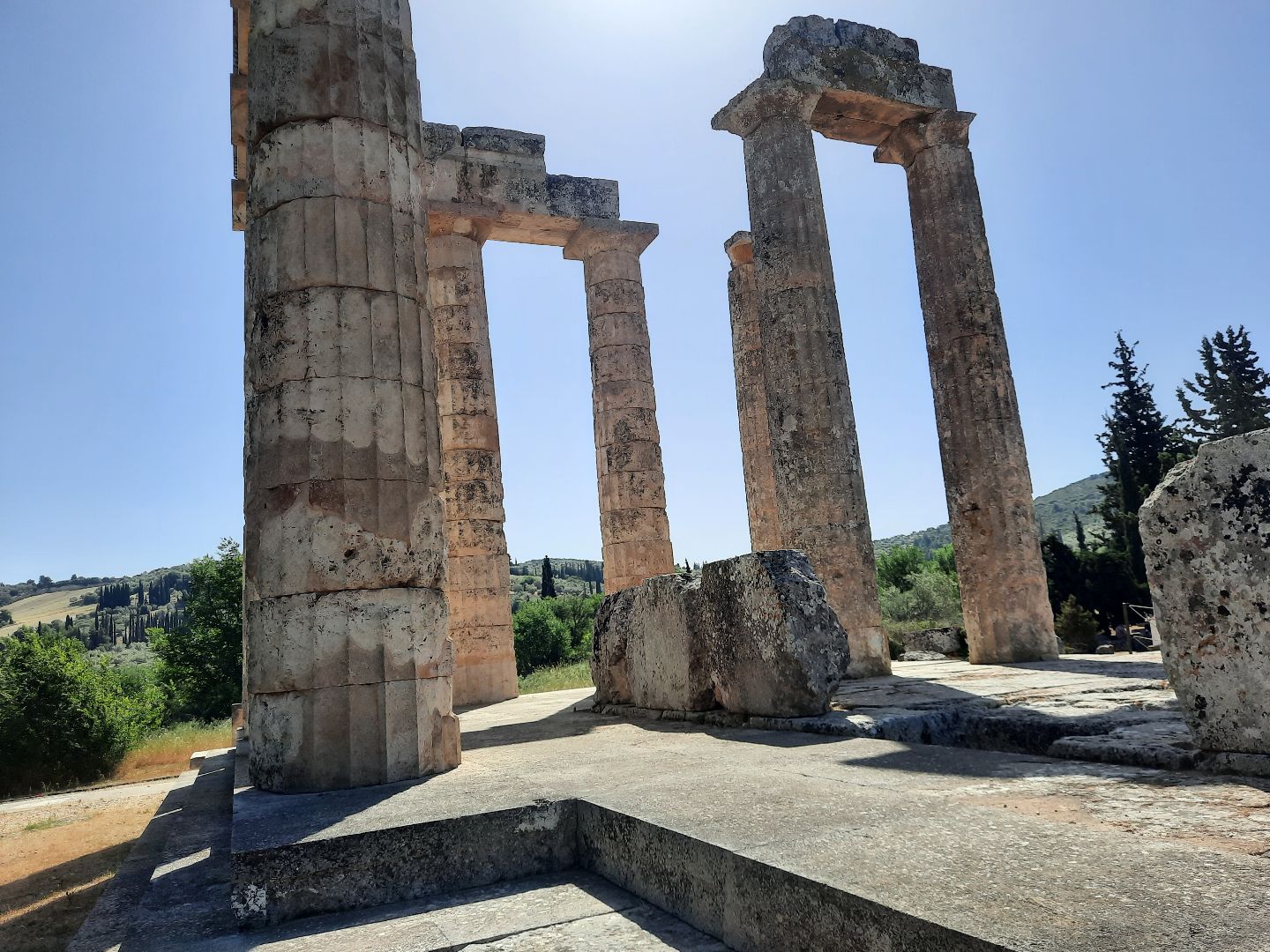 Photo of Greek columns