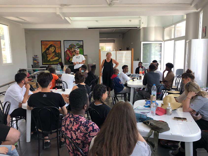 Cultural integration classes in Greece